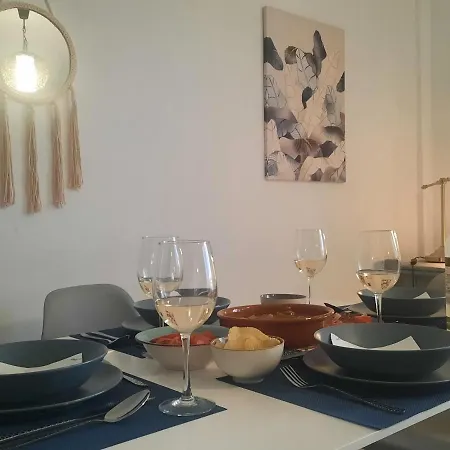 아파트 Sun & Surf Loft, Near Main Street And Beach, Wifi Fiber, Winter Garden With Sea View 코라레호
