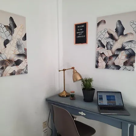 Sun & Surf Loft, Near Main Street And Beach, Wifi Fiber, Winter Garden With Sea View קורלחו