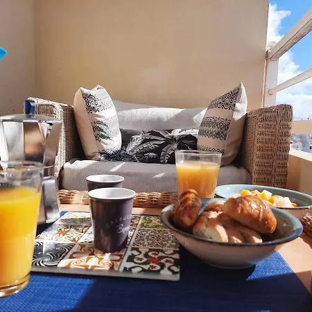Apartamento Sun & Surf Loft, Near Main Street And Beach, Wifi Fiber, Winter Garden With Sea View Corralejo